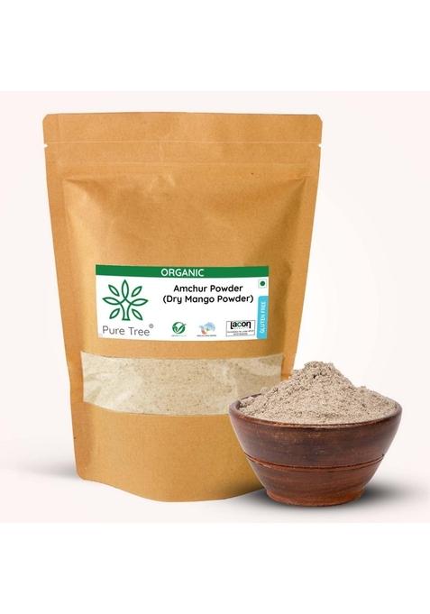 Pure Tree Certified Organic Amchur Powder | 200 g Dry Mango Amchoor For Chutney, Pickle, and Fruit Salad