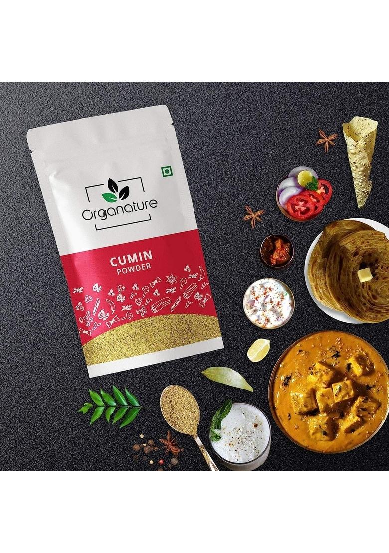 Organature Fresh and Natural Cumin Powder | Jeera Indian Spice Masala