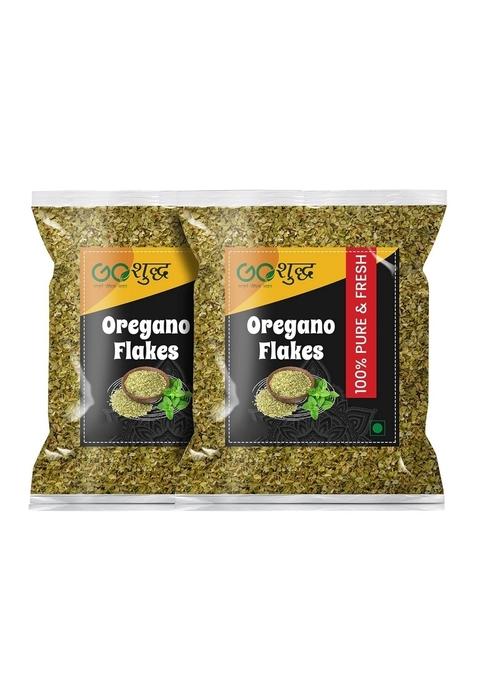 Goshudh Oregano Flakes 200gm Each (Pack Of 2) 400gm