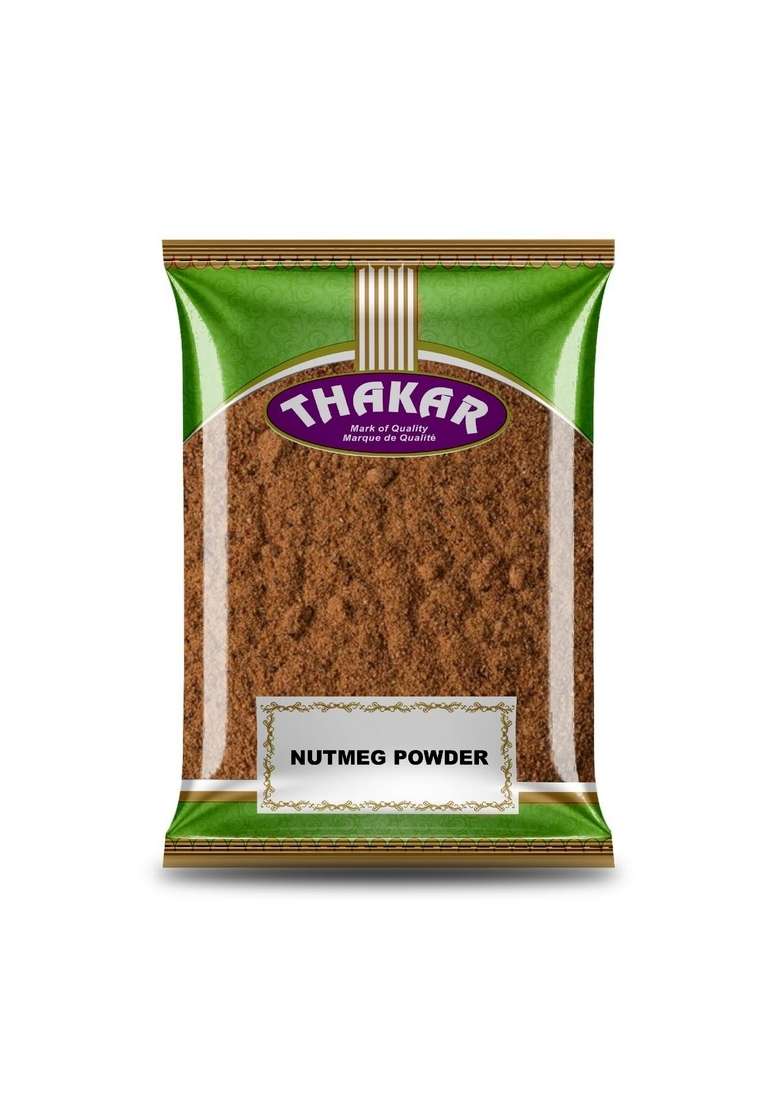 THAKAR 100% Pure & Natural Nutmeg Powder 100g |Jaifal,Jathikka, Jajikaya | Zero added Colours, Fillers, Additives Preservatives Farm Fresh, Premium Grade Quality, Fresh. - Indya