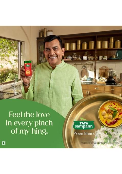 Tata Sampann South Hing, 100 g, Compounded Asafoetida Powder, Strong Aroma & Great Taste, Recommended By Chef Sanjeev Kapoor, Perunkayam, Ingu, K ya , Inguva