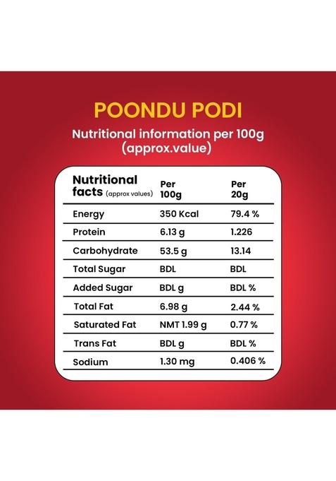 MURUGAN IDLI Garlic Podi & Curry Leaves Each 1 Pack | of 2 (200g + 200g) Authentic South Indian Spiced Powder for Idli, Dosa Rice Perfect Breakfast, Snacks Cooking Traditional Flavor Rich Tast