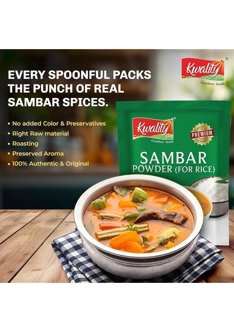 KWALITY Sambar Powder for Rice