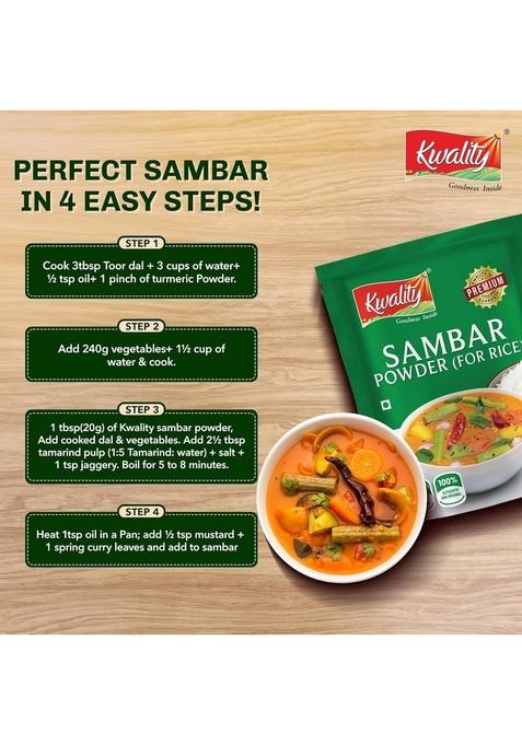 KWALITY Sambar Powder for Rice