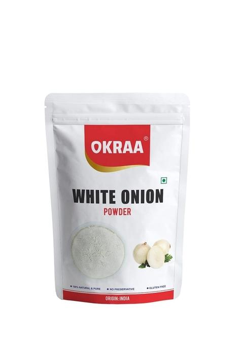 OKRAA White Onion Powder - 1KG /Dehydrated/Ready To Use Good For Cooking Pure and Natural