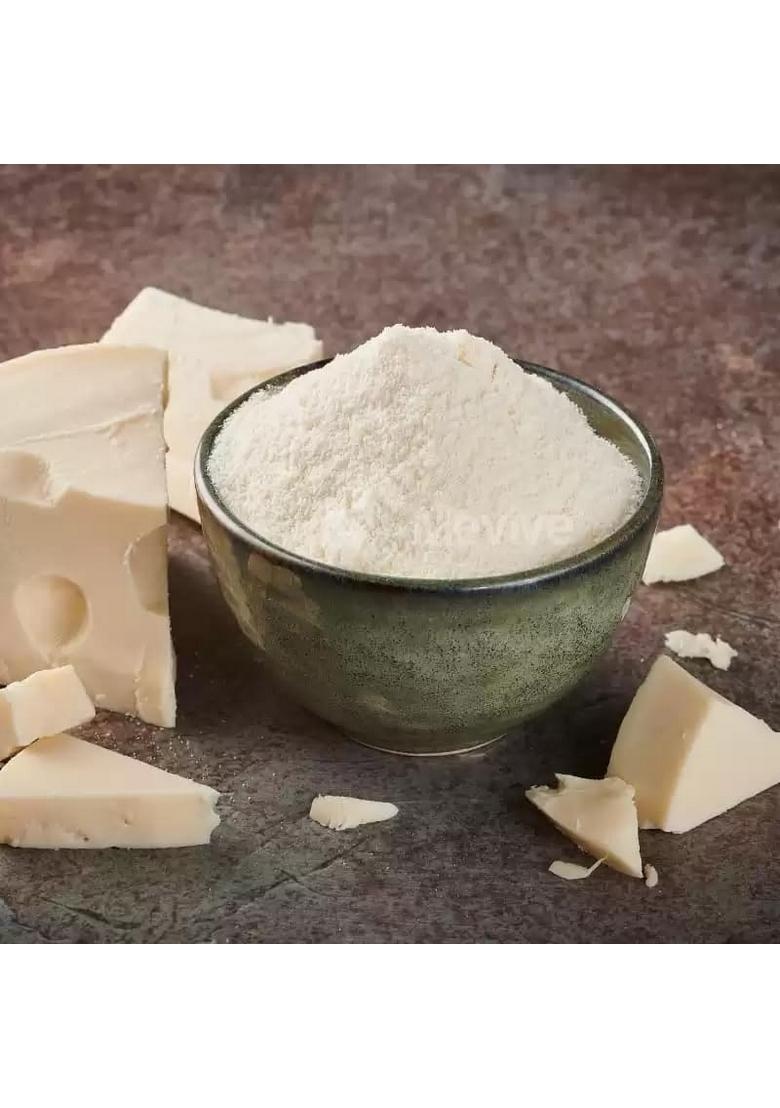 Nature Vit NatureVit White Cheese Powder 1 Kg | Rich & Creamy Flavour Perfect for Popcorn, Pasta, Fries, Nachos Sauces Instant Seasoning Mix 100% Vegetarian