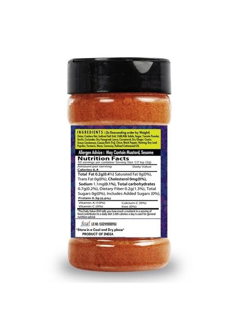 SARANZ Paneer Butter Jain & Tikka Masala (Combo Pack) Instant Use | Spice Powders and Masalas Artisanal Spices with Rich Strong Flavour 100 Gms Sprinkler Jar