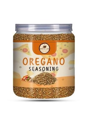 Brew Lab Seasoning - Oregano Spice Blend for Pizza, Pasta, Garlic Bread & Italian Dishes No Artificial Flavors or Colors 100% Natural Herbs in Moisture-Resistant Jar (250 G)