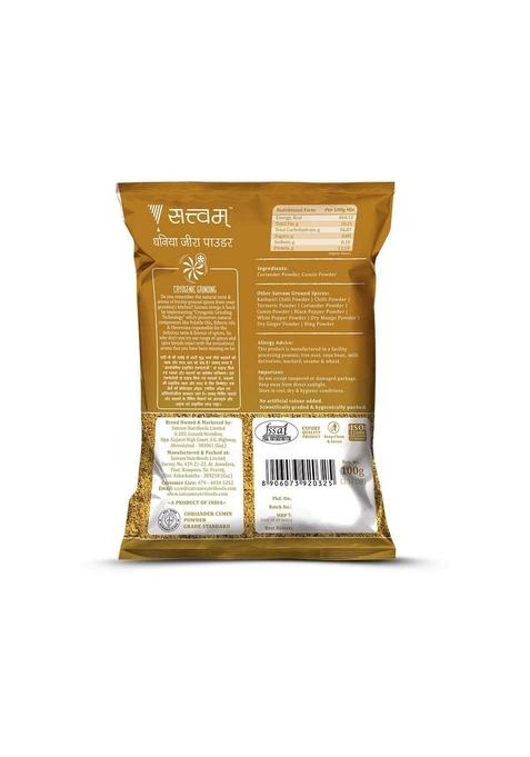 SATVAM Coriander Cumin Powder, 1 KG | Dhaniya Jeera/Jira Powder Dhana Jeeru/Jiru