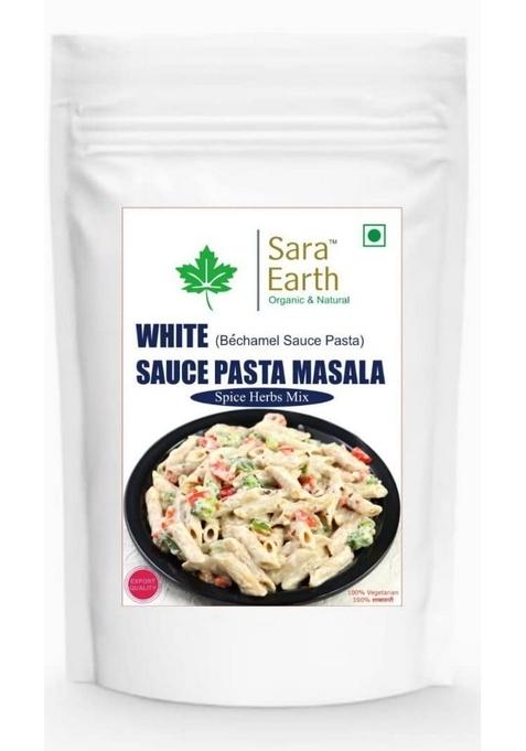 Sara earth White Sauce Pasta premix Powder |Easy to Cook |Italian flavoured / 100 grm (Pack of 1)