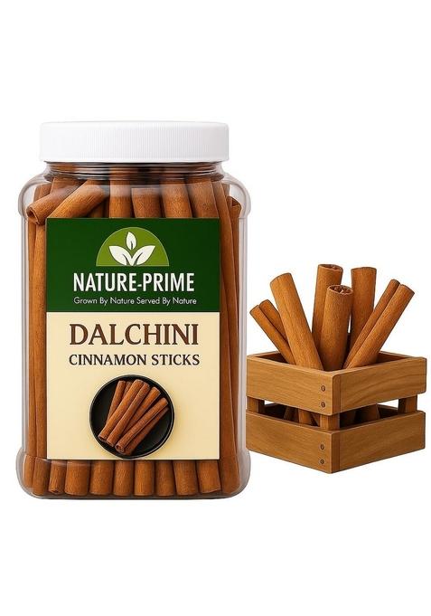 Nature Prime Sri Lankan Ceylon Cinnamon Sticks | Premium True (Dalchini) Natural & Aromatic Perfect for Cooking, Tea Wellness 100g