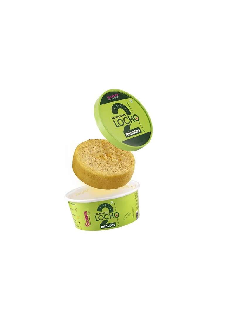 GOLERS Ready to Eat in 2 Min Traditional Surti Locho 50gm | Indian Quick Breakfast Mix Microwaveable Ready-to-Cook Gujarati Snack Gopaal 100% Natural Ingredients (Pack of 2) - Indya