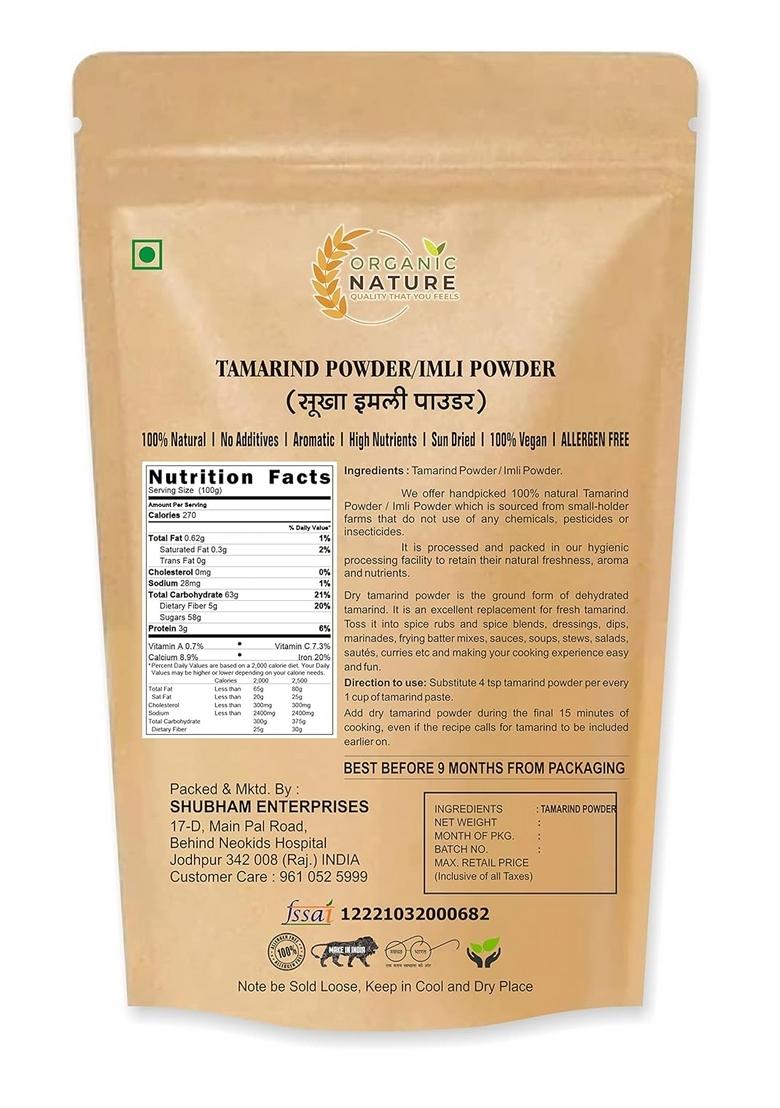 Grocery House Dry Tamarind Powder | Imli (100 Grams)