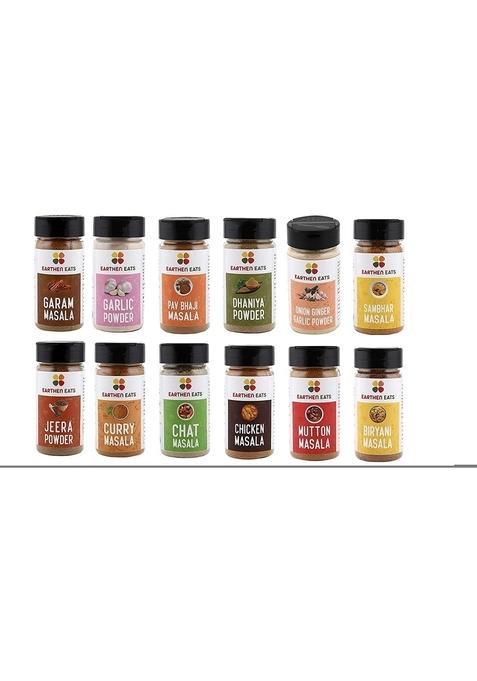 Earthen Eats Masala Combo | Pack of 12 Fresh & Pure