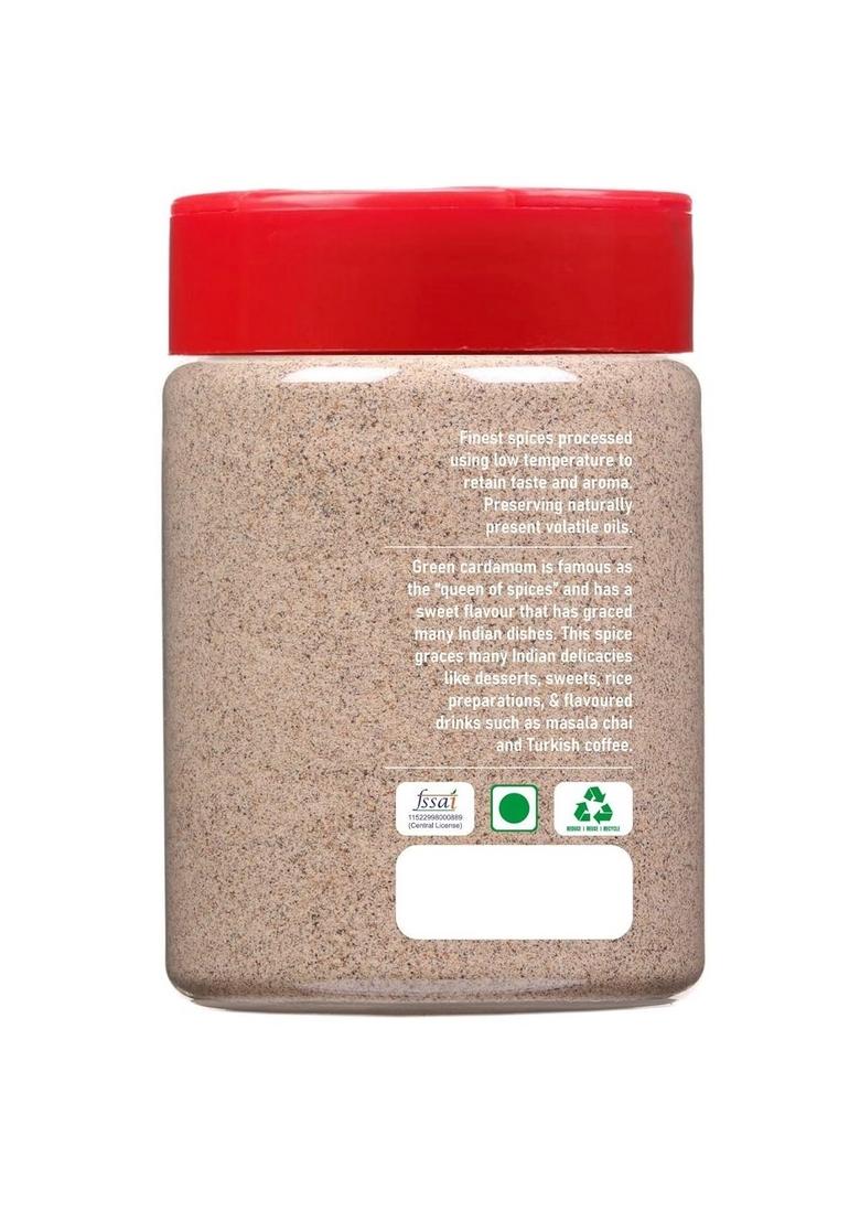 The Chef Co. Cardamom Seed Powder, 145g (Pack of 1) | Elaichi Velchi Powder Only No Husk For Cooking and Desserts |NO Artificial Flavours & Colours