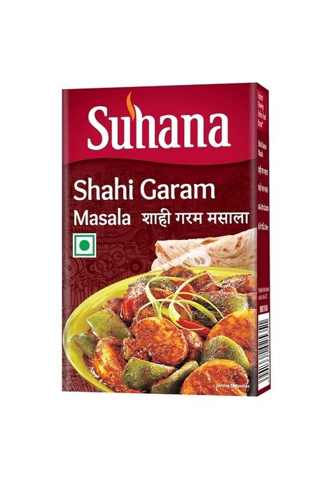 Suhana Shahi Garam Masala 50g Box - Pack of 4