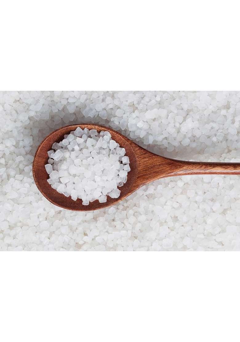 Sampige Non Iodised and Un-filtered Sea Salt 4.5 kg hand cleaned chemical free 4500 grams - Indya