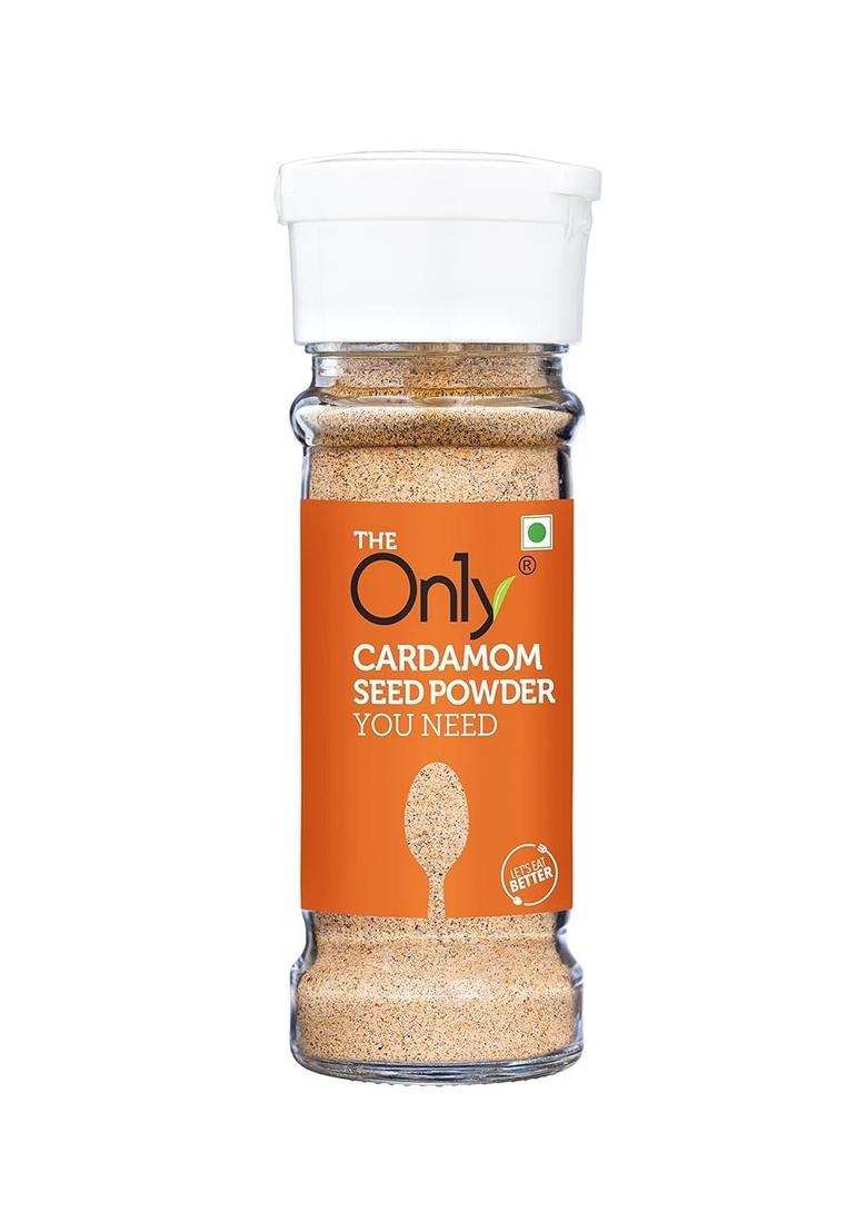 On1y Cardamom Seed Powder, 52gm, Elaichi Powder No Added colour, preservatives