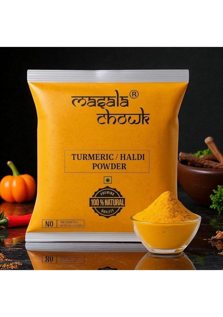 Masala Chowk Popular Turmeric Powder/Haldi Powder, 1 Kg