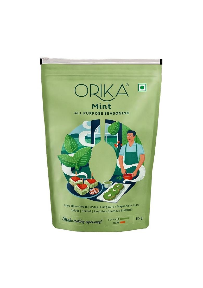 Orika Mint Seasoning, Tandoori Marinade & Hyderabadi Biryani Seasoning (Combo of 3, 75/85 g Each)