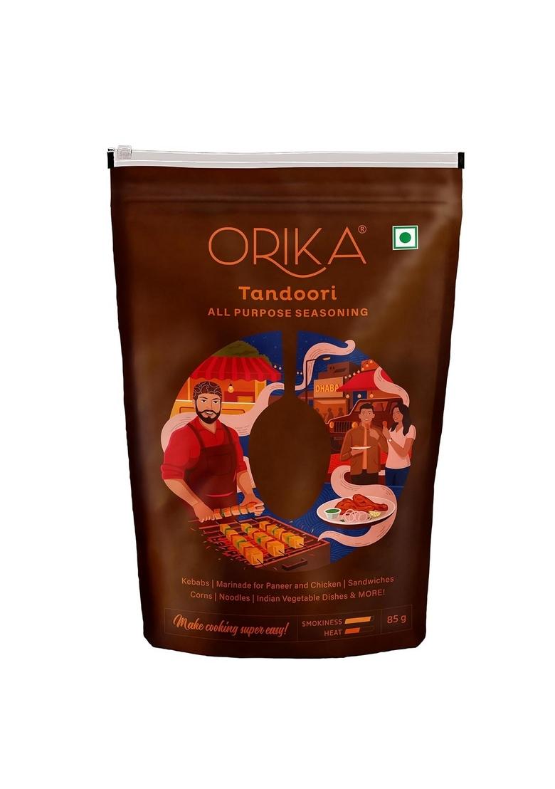 Orika Mint Seasoning, Tandoori Marinade & Hyderabadi Biryani Seasoning (Combo of 3, 75/85 g Each)