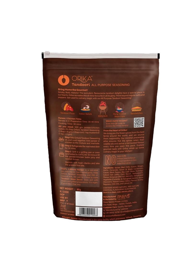 Orika Mint Seasoning, Tandoori Marinade & Hyderabadi Biryani Seasoning (Combo of 3, 75/85 g Each)