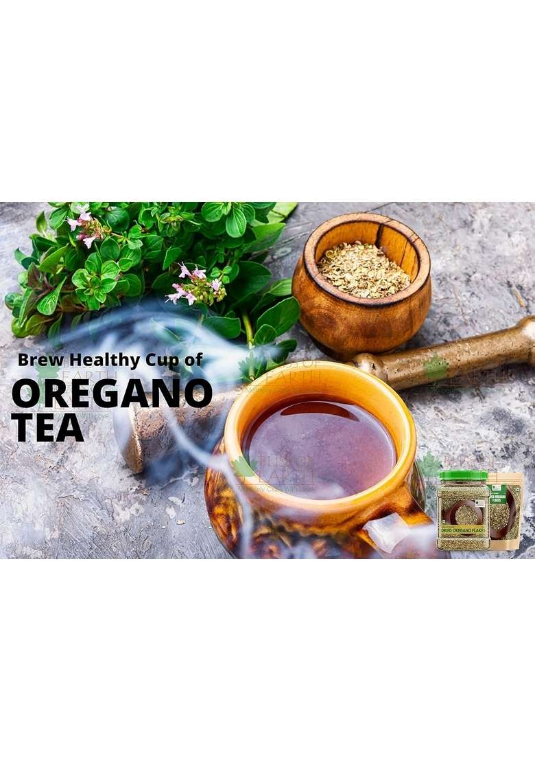 BLISS OF EARTH 300Gm Naturally Organic Dried Oregano Flakes For Seasoning On Pizza & Pasta - Indya
