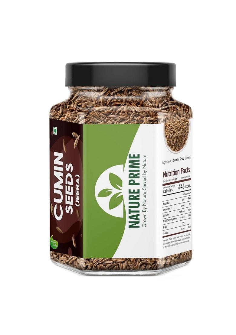 Nature Prime Whole Cumin Seeds Jeera 500gm