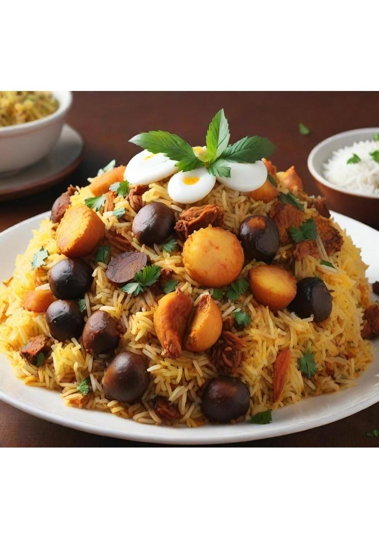 SARANZ Kolkata Biryani Masala | Instant Spices Perfect for Cooking No Added Colors Authentic Recipe Chicken & Mutton Premium with Rich Strong Flavour (100 Grams Sprinkler Jar)