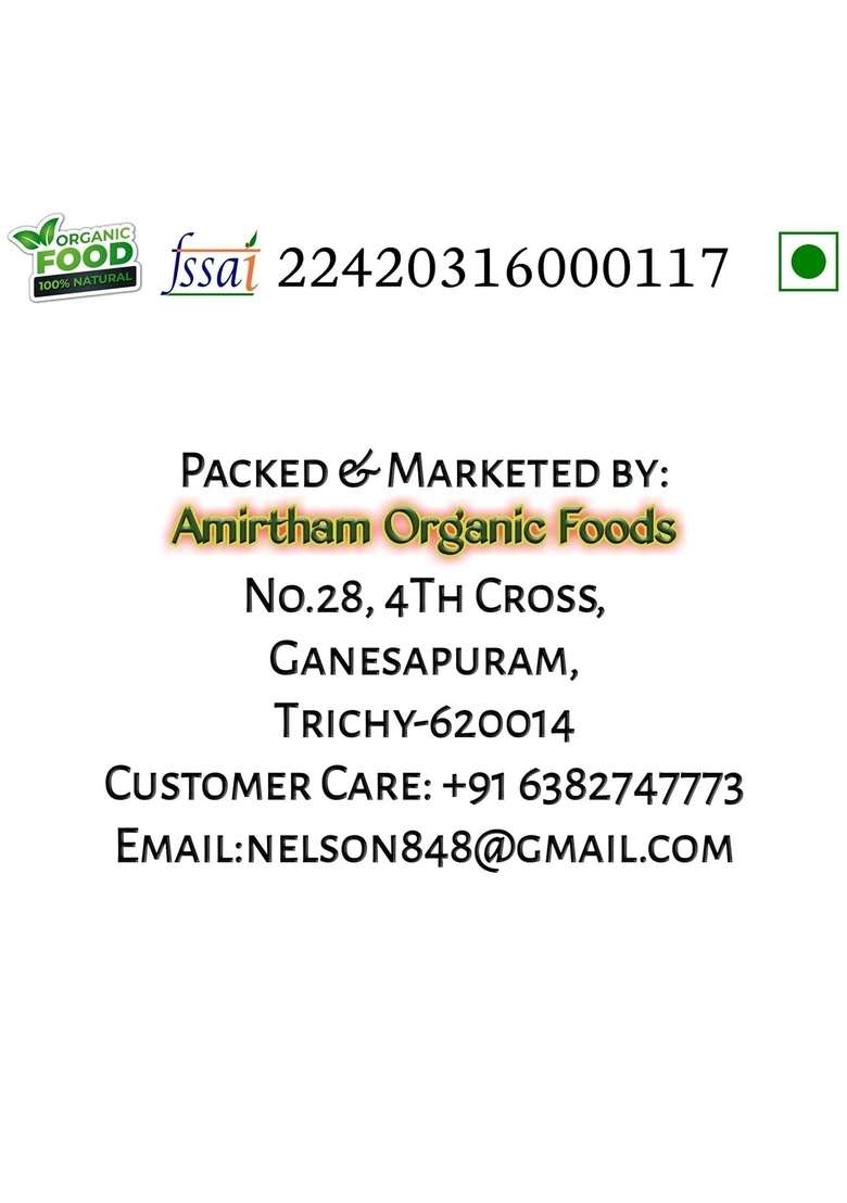 Amirtham Organic Foods Green Camphore 50g | by - Indya