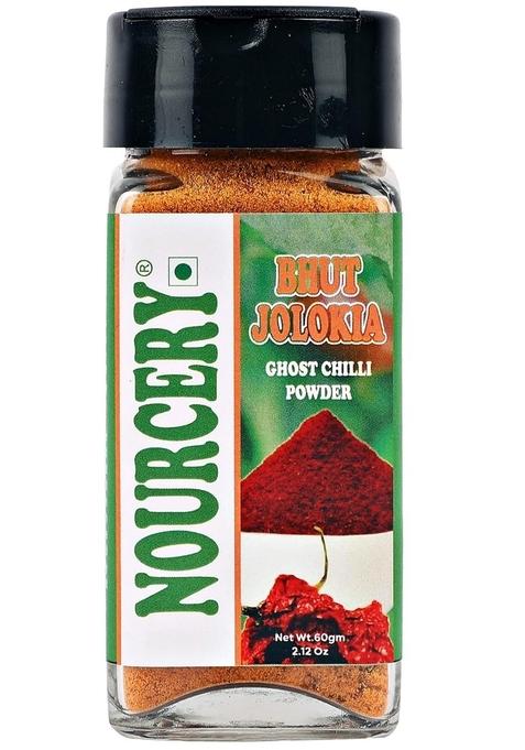 NOURCERY Assamese Bhut Jolokia Chilli Powder, 60gm (Ghost Powder)