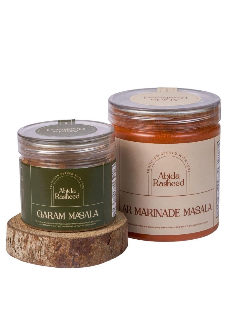 ABIDA RASHEED Rasheed's Combo of Marinade Masala (250 gm) and Garam (75gm)