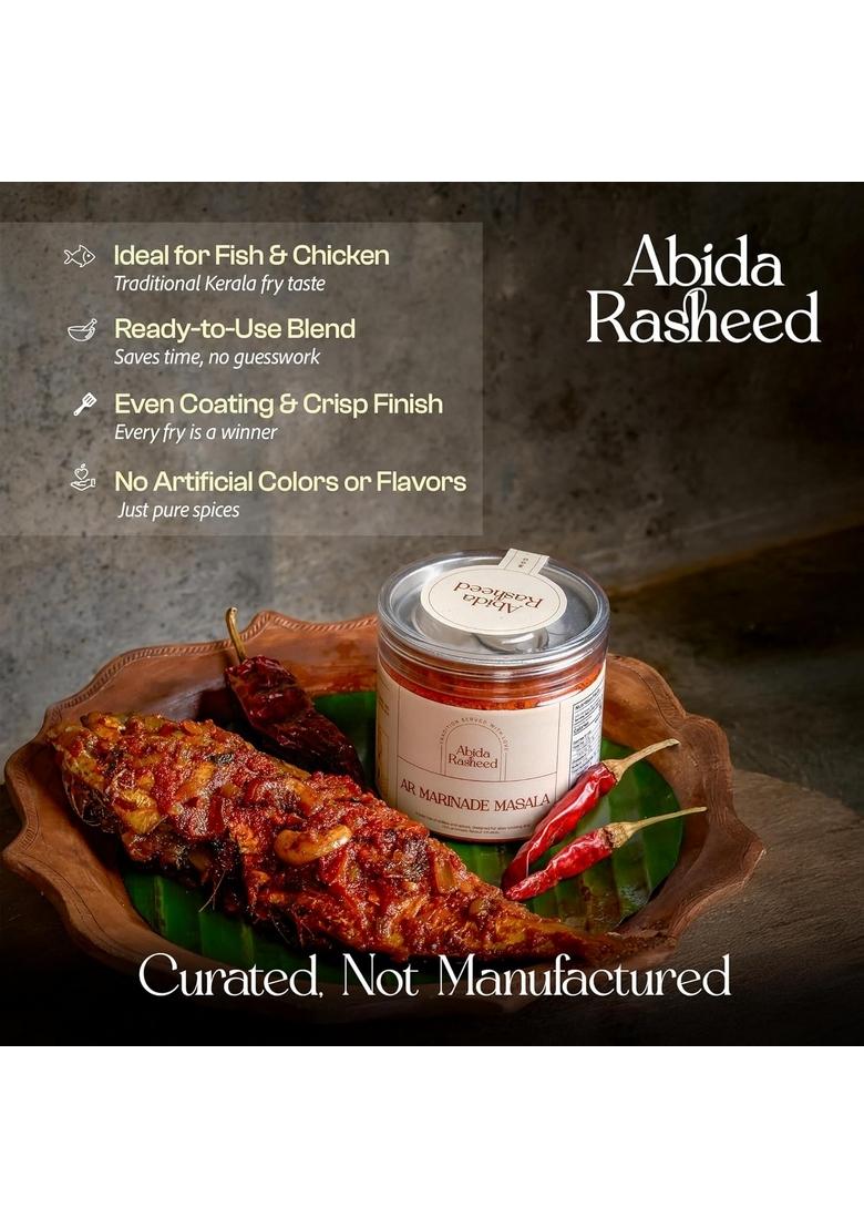 ABIDA RASHEED Rasheed's Combo of Marinade Masala (250 gm) and Garam (75gm)
