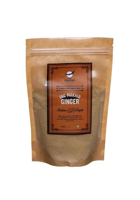 Nilgiri Marten Spices Ing Makhir Ginger (Adrak Powder)| 1.97% Gingerol| Natural & Pure | Single Origin (250g)