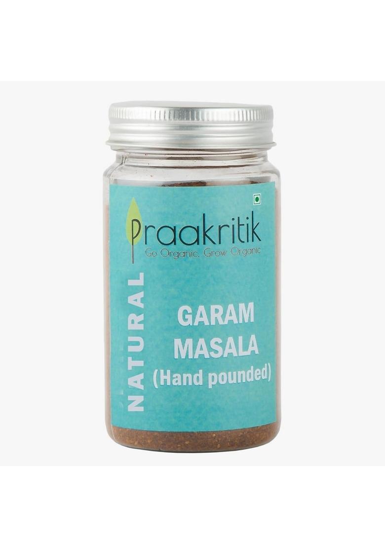 Praakritik Natural Garam Masala 100 Grams, Healthy Spices, Daily Use Masala, Authentic Sahi No Added Preservatives and Colours