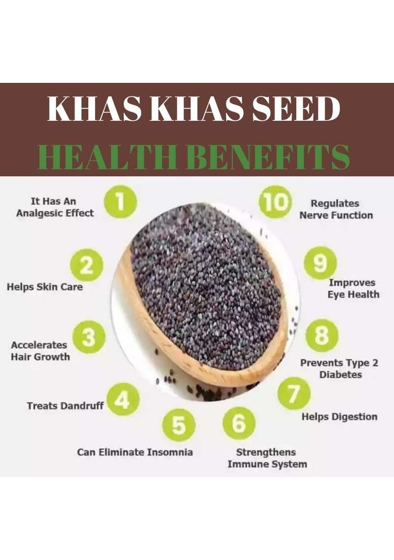 SHAAN-E JAIPUR MASALE Natural Premium Poppy Seeds | Khus Khas Khas| Posto Dana No Artificial Colors or Preservatives (100 Gram) - Indya