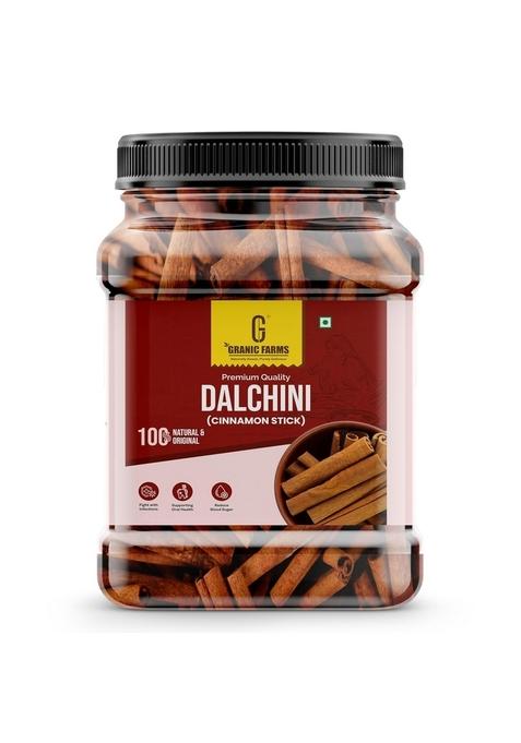 GRANIC FARMS Organic Ceylon Cinnamon Sticks Original 200gm | SriLankan Dalchini Stick World's Finest Quills Aromatic Whole Spices Rich In Antioxidants (PACK OF 2)