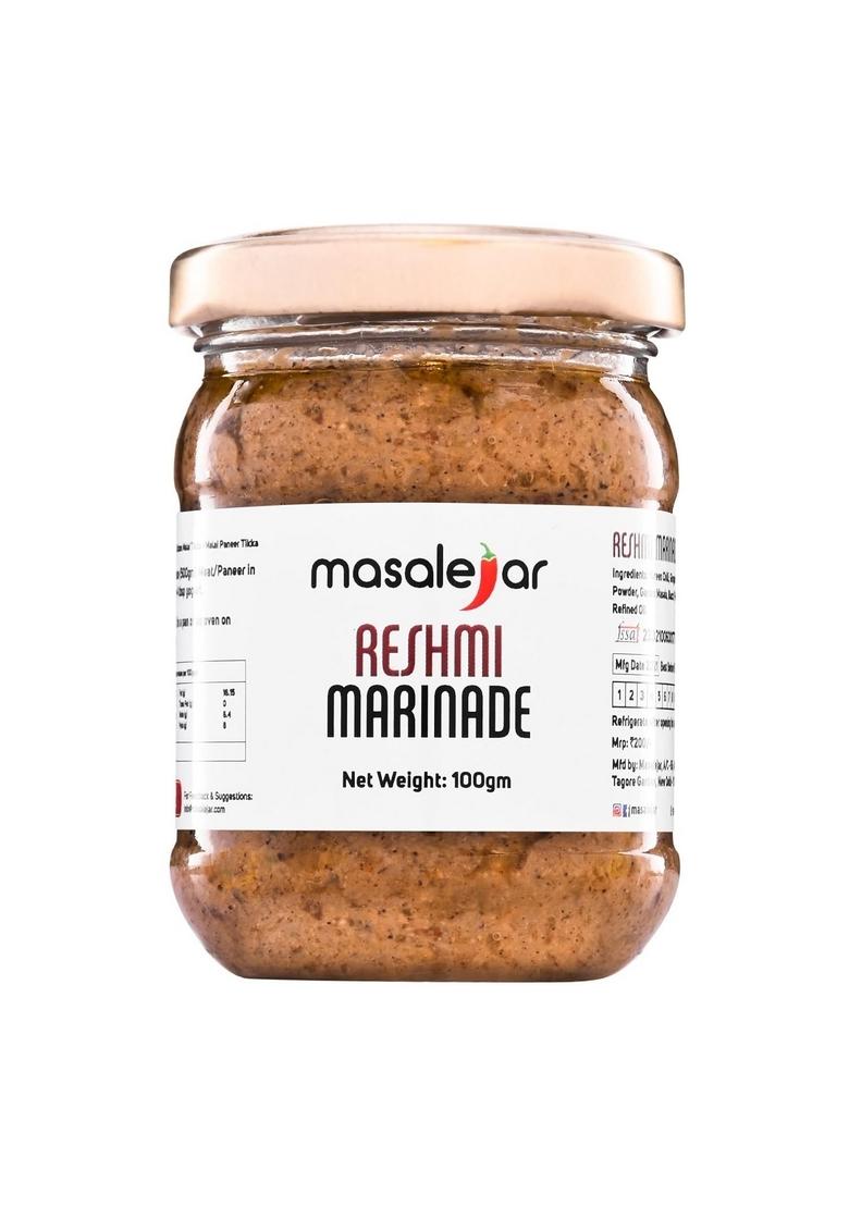 masalejar Car-O-Bar Combo | Tandoori & Reshmi Malai Tikka Marinade Ready-to-Cook Spice Mix Pack (2 100g) for Chicken, Paneer, Veg Non-Veg