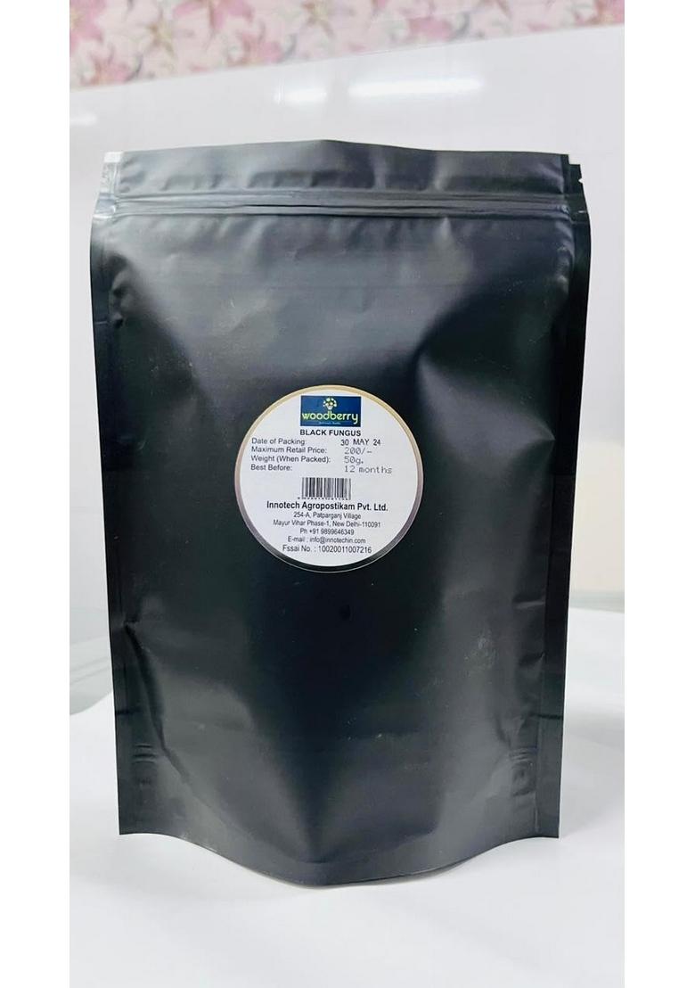 WOODBERRY Black Fungus Mushrooms, Dried Wood Ear High in Antioxidants, for Soups, Stir-Fries, Salads