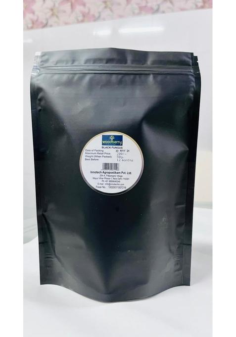 WOODBERRY Black Fungus Mushrooms, Dried Wood Ear High in Antioxidants, for Soups, Stir-Fries, Salads