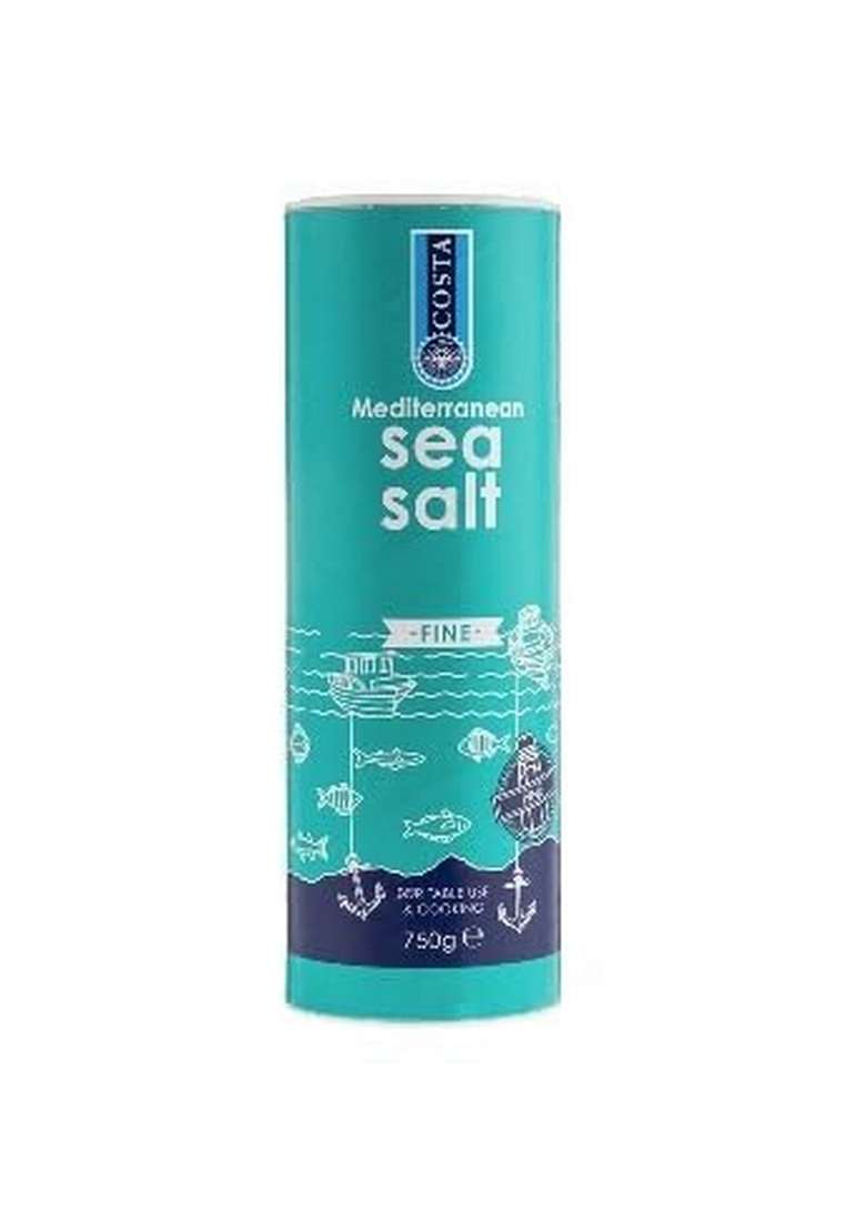 CELEBRINO Costa Mediterranean Sea Salt Fine 750g Natural Gourmet with Essential Minerals | Pure & Additive-Free Perfect for Cooking, Baking Finishing Enhances Flavor Health Pack of 1 - Indya