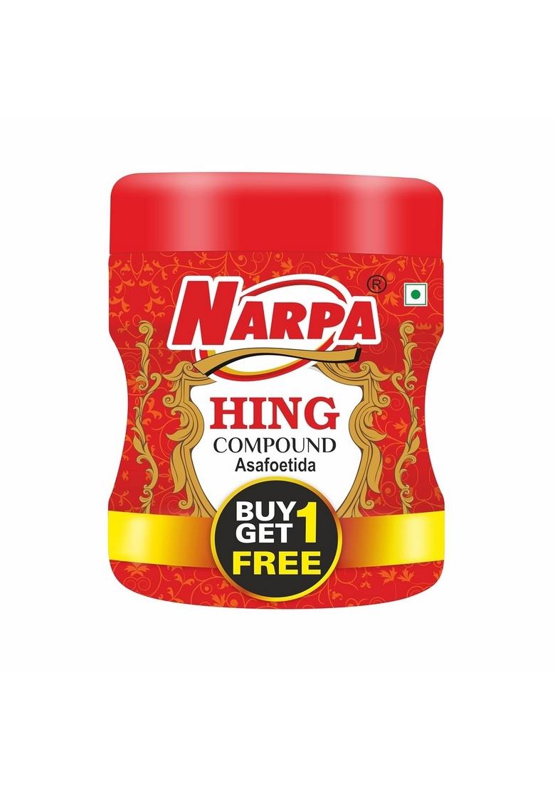 Narpa Hing Powder 50g | Compound Asafoetida Buy 1 Get FREE Strong & Aromatic Spice for Indian Cooking