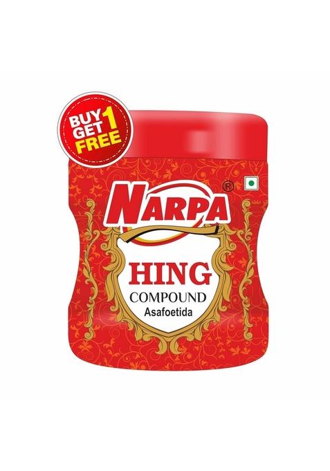 Narpa Hing Powder 50g | Compound Asafoetida Buy 1 Get FREE Strong & Aromatic Spice for Indian Cooking