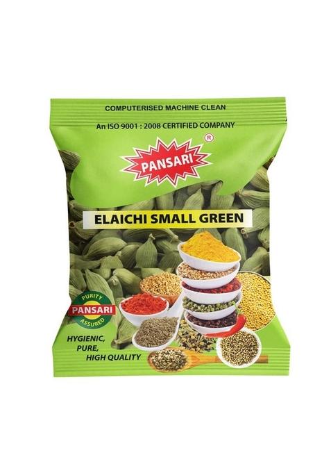 PANSARI Green Cardamom Whole 25g | Choti Hari Elaichi Sabut Chhoti Elachi Kerala Fresh in Spices Buy Masala Grocery Pack of 1