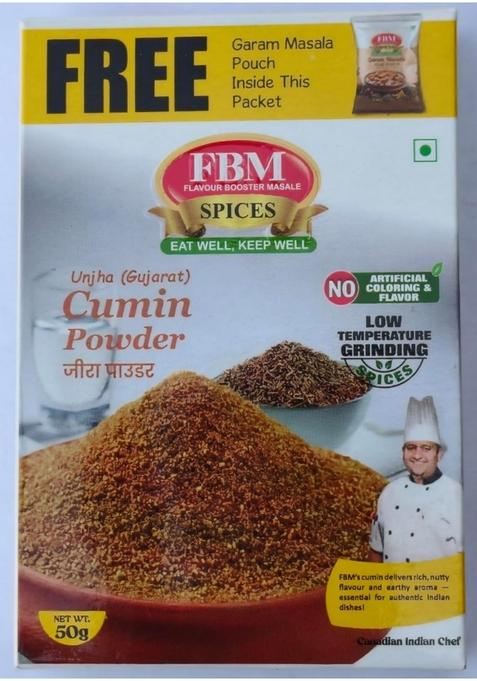 FBM Flavour Booster Masale Cumin Powder 50g, No Artificial Colours