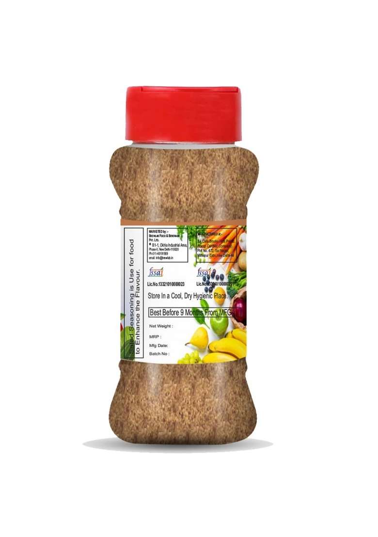 Brew Lab Salad Seasoning Powder | Change the taste of With Gluten Free Masala (100 g) - Indya