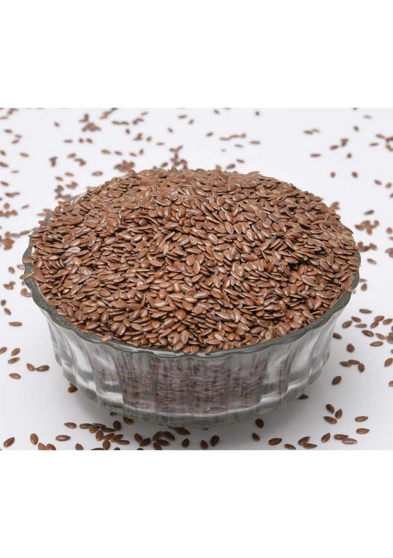 DRY FRUIT HUB Flax Seeds 1kg, For Weight Loss, Eating, Fibre Rich Alsi