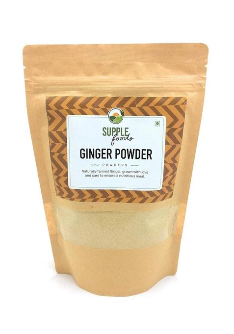SUPPLE foods Dry Ginger Powder/Sunthi Powder/Sukku/Sonth/Sonti/Dried Saunth 250 grams - From 100% Naturally Grown Aromatic Root