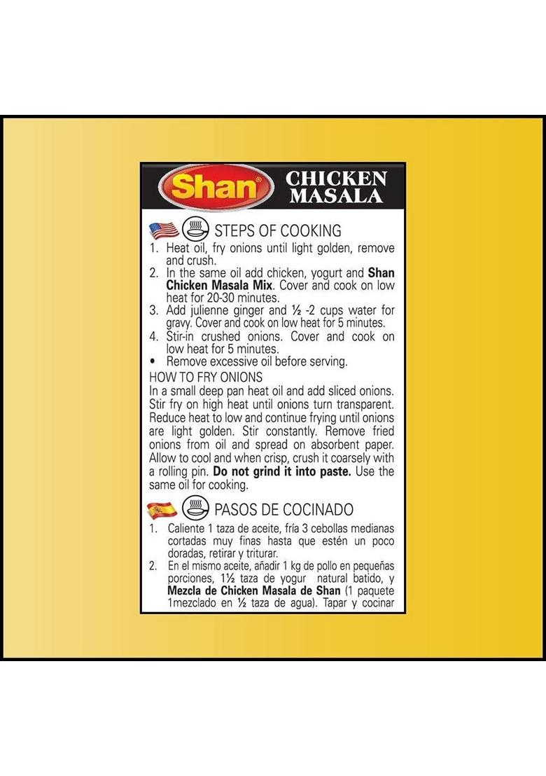 Shan Han's Chicken Gravy/Curry Masala, 50 g (Set of 3)