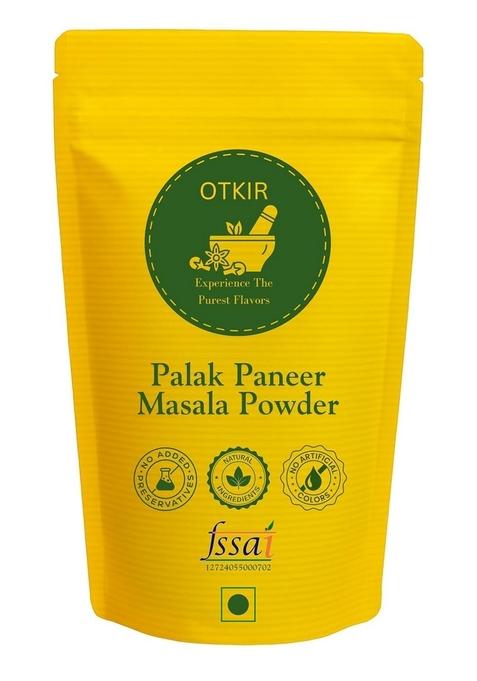 Otkir Palak Paneer Masala Powder (Sample Pouch) - Homemade Style Taste | No Added Colors & Preservatives Natural Ingredients